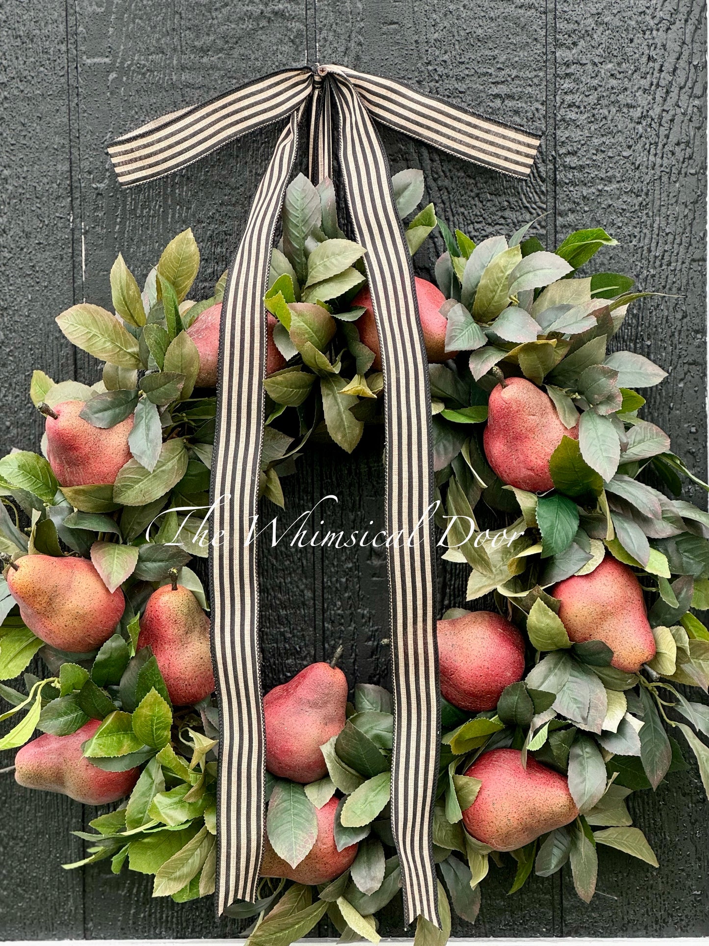 Fall Pear wreath - Fall wreath