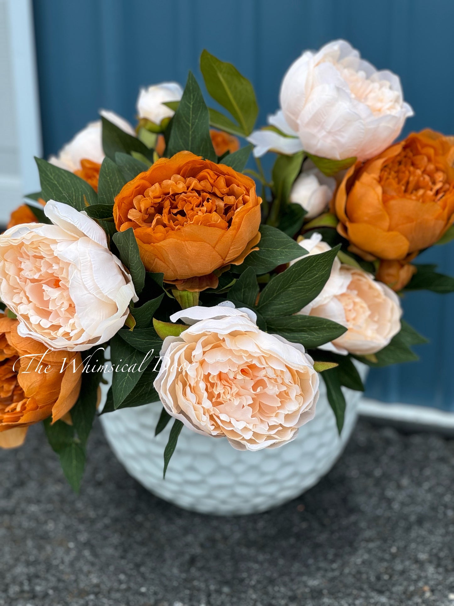 Fall Urn Filler - Coffee and Cream
