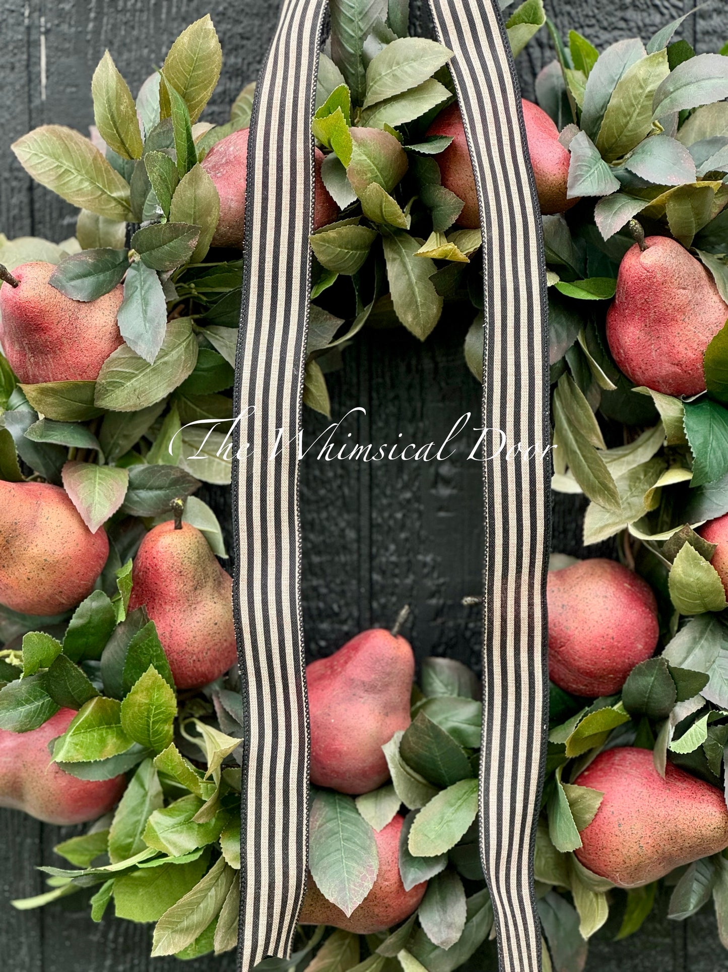 Fall Pear wreath - Fall wreath