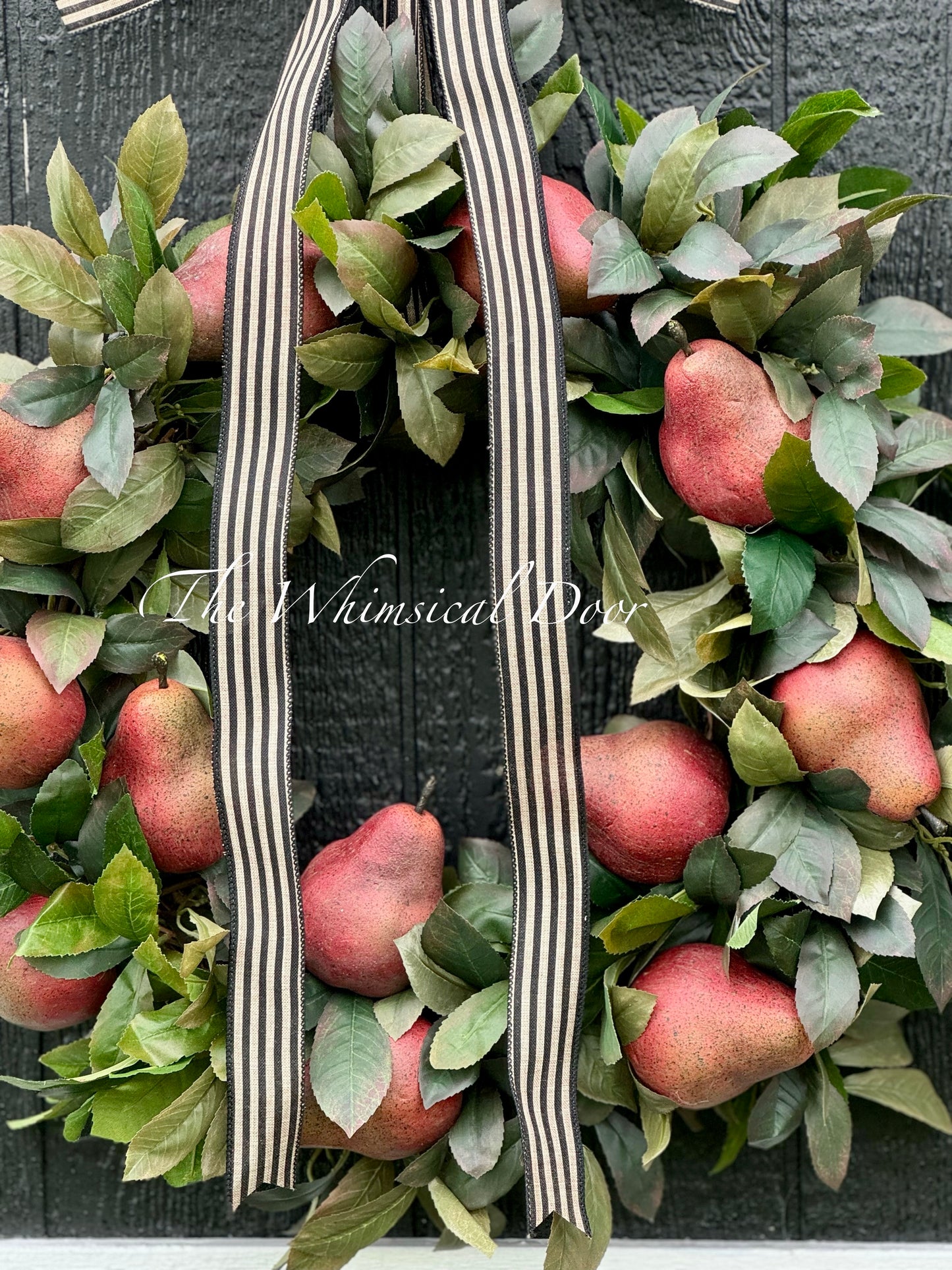 Fall Pear wreath - Fall wreath