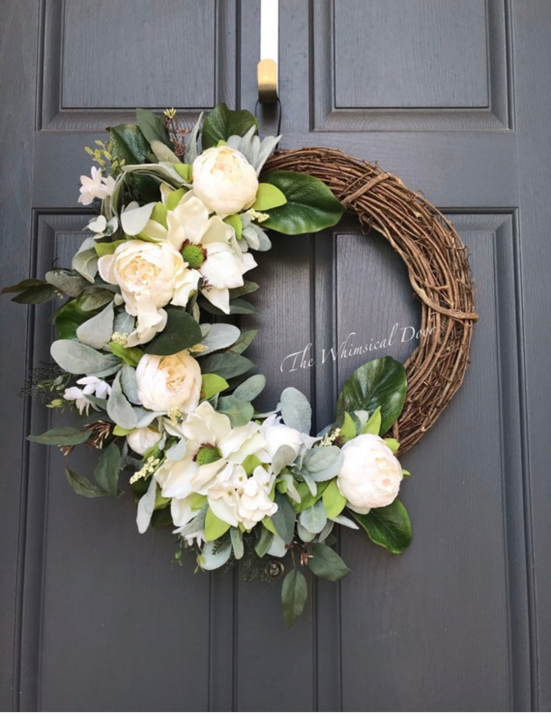 Farmhouse Magnolia wreath