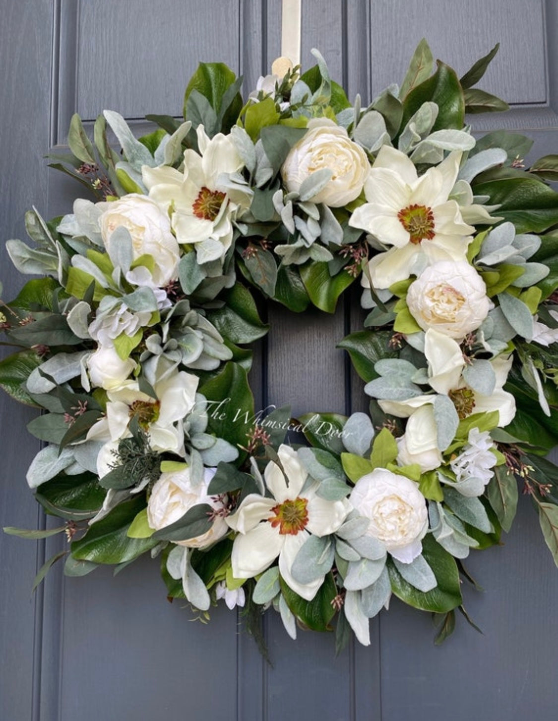 Farmhouse Magnolia wreath