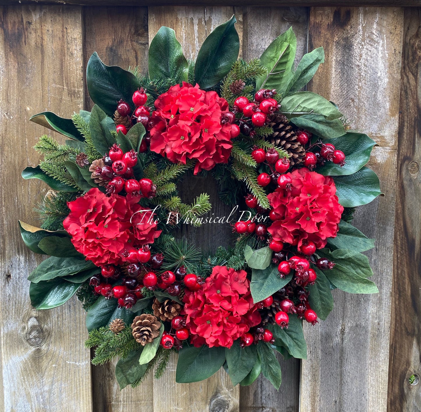 Tidings of comfort and Joy wreath