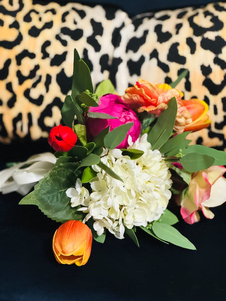 Chinoiserie floral arrangement