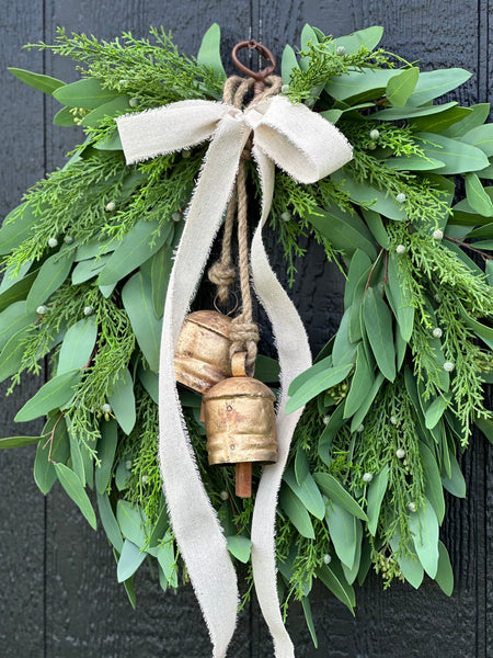 Willow and Juniper wreath
