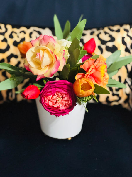 Chinoiserie floral arrangement