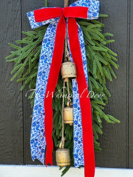 Norfolk Pine swag wreath