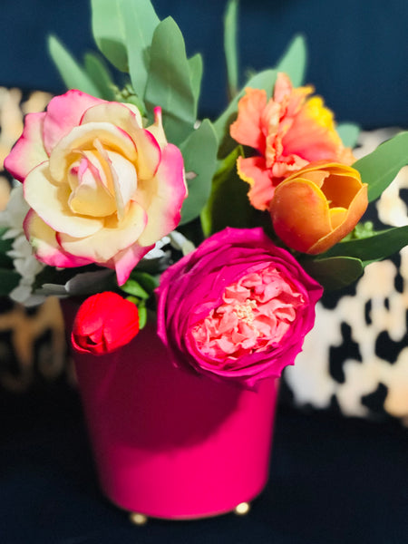 Chinoiserie floral arrangement