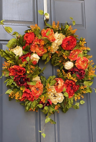 Fall Harvest wreath- fall wreath