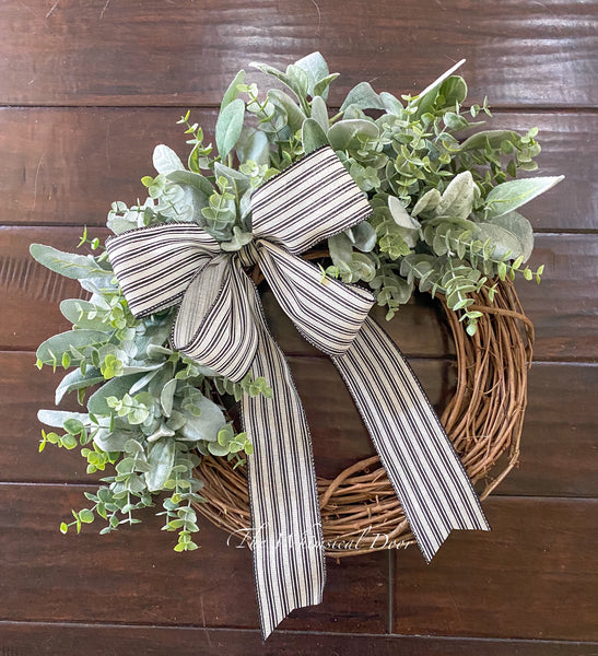 Farmhouse Eucalyptus wreath