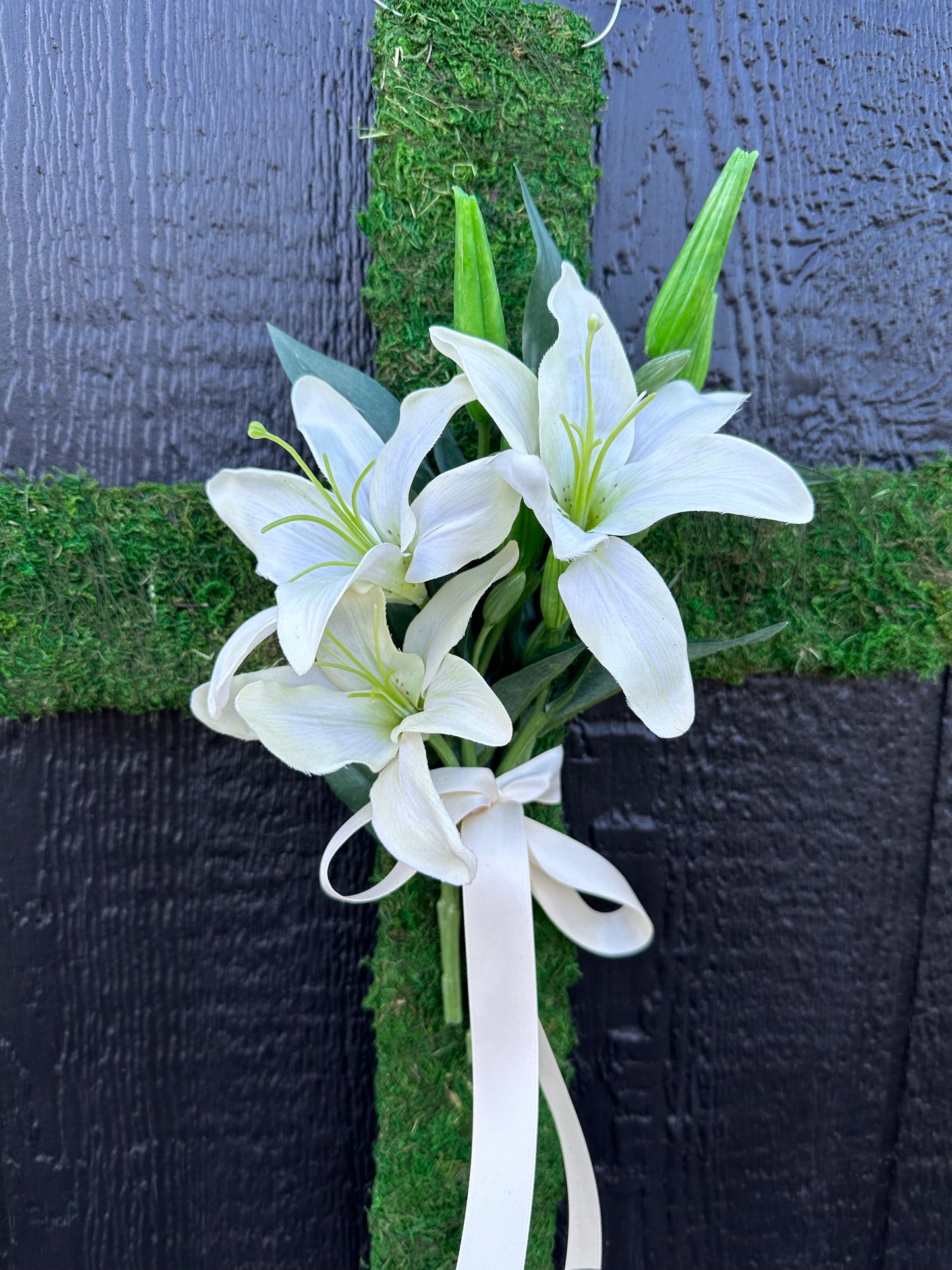 Easter Cross wreath
