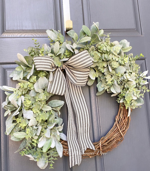 Farmhouse Eucalyptus wreath