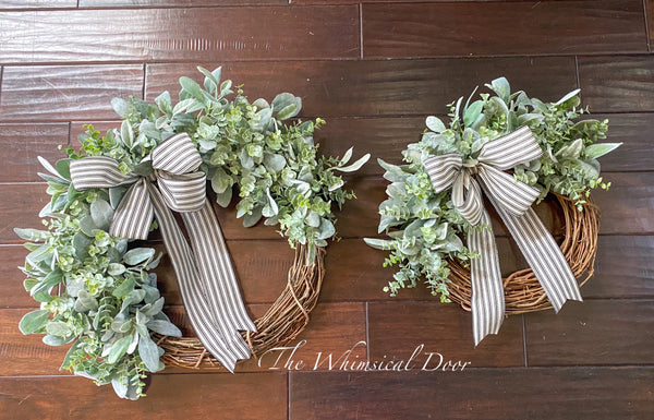 Farmhouse Eucalyptus wreath