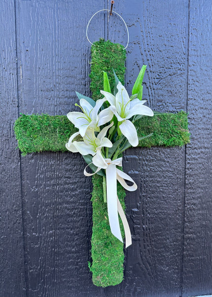 Easter Cross wreath